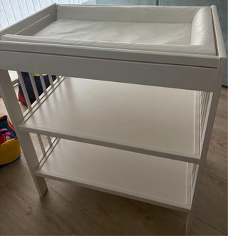 Cambiador bebé blanco