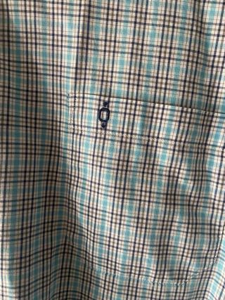 Camisa Caramelo Cuadros Azul
