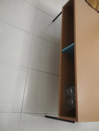 Mesa de centro madera y metal
