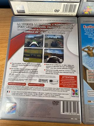 Lotto Giochi PS2: 007, LOTR, F1 05, Sims