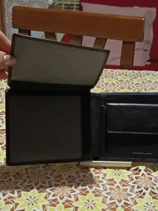 Portafoglio uomo Navigare nero/blu