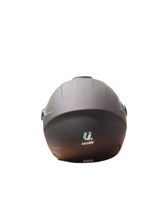 Casco Jet Unik Vertex Negro Mate