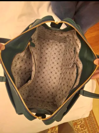 Bolso Emporio Armani Verde y Dorado