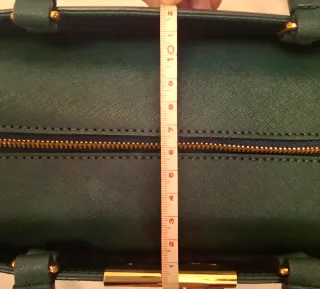 Bolso Emporio Armani Verde y Dorado