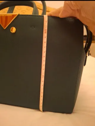 Bolso Emporio Armani Verde y Dorado