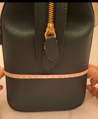 Bolso Emporio Armani Verde y Dorado