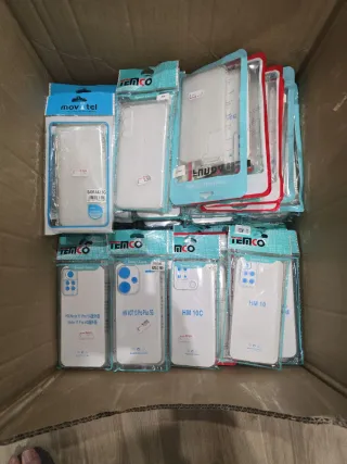Lote  Fundas Moviles Transparentes