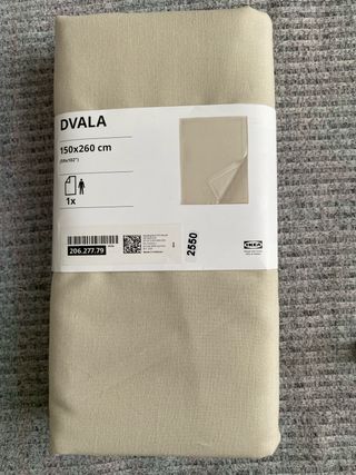 Sábana IKEA DVALA 150x260 cm Beige