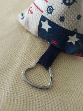 Monedero marinero triangular