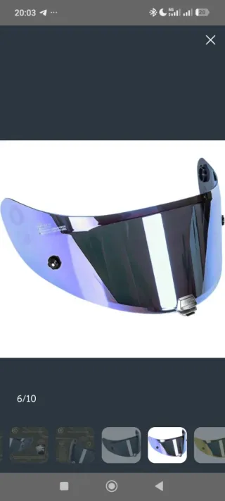 Visera HJC RPHA-11 RPHA-70 HJ-26 Pinlock