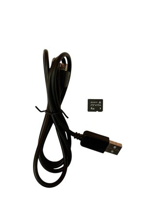 CONSOLA PSVITA PCH-1104 + TARJETA + CABLE CARGA