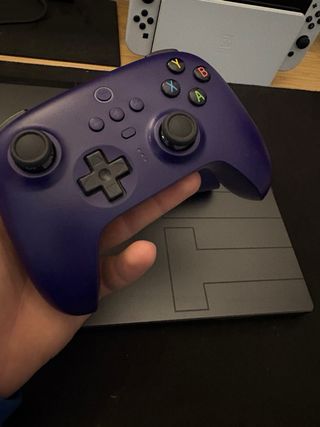 Mando 8BitDo Morado