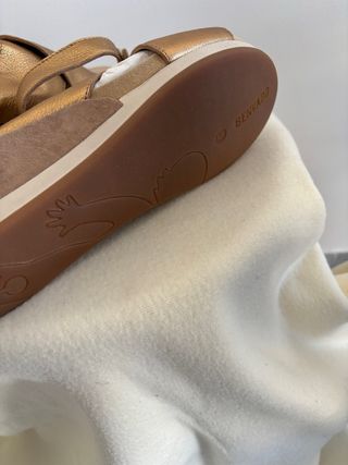Benvado Sandalo Donna Oro in pelle