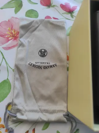 Cronografo Armand Nicolet Uomo Nero Argento