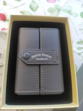 Cronografo Armand Nicolet Uomo Nero Argento