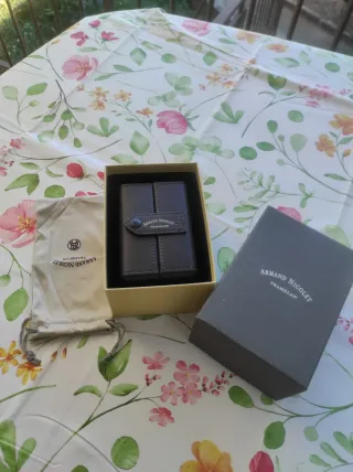 Cronografo Armand Nicolet Uomo Nero Argento