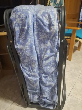 Cama Plegable Metálica con Somier