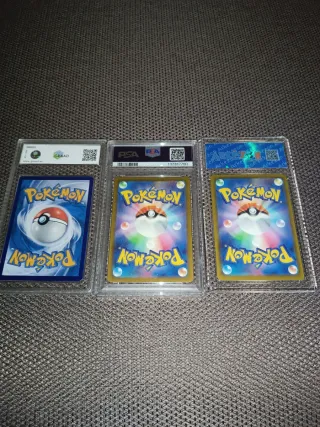 Carte Pokémon Pikachu, Minun, Mewtwo EX