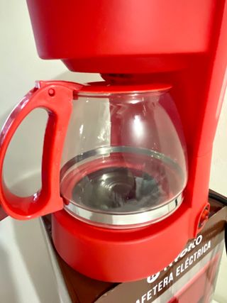 Cafetera de goteo Eléctrica iWotto Roja Nueva