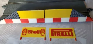 Muros Scalextric Advance/Digital