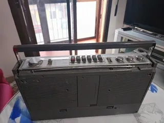 Radio Casete Sanyo 4 Altavoces 1978