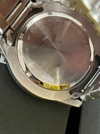 Reloj Citizen Automático Caja Azul y Plata