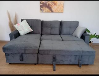 OFERTA!!SOFA CAMA CHAISE LONGUE PAU + ENVIO