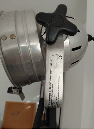 Lámpara Foco Trípode Decoración DTS