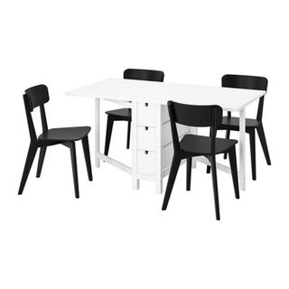 Mesa plegable Ikea blanca
