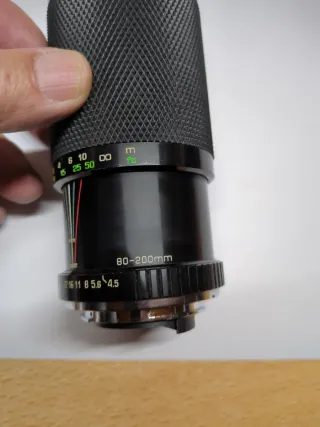 Teleobjetivo Soligor 80-200mm f/4.5 Manual Pentax