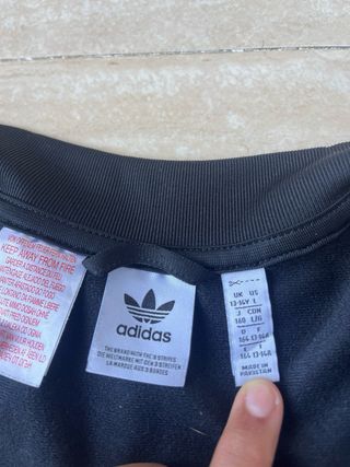 Chaqueta Adidas Negra Original