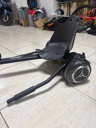 Hoverboard con Silla Negro Skateflash