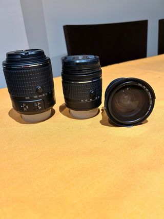 Cámara Nikon D3300 + Lentes y Accesorios