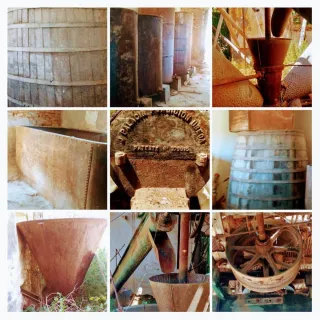 Molino antiguo de piedra