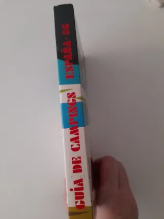 Guía de camping España 86.