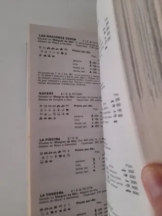 Guía de camping España 86.