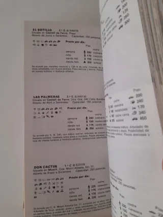Guía de camping España 86.