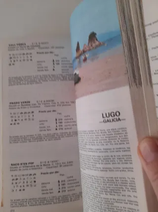 Guía de camping España 86.