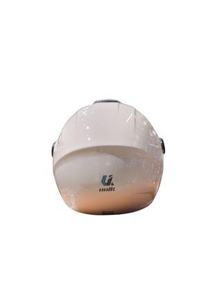 Casco Jet Unik Vertex Blanco Brillo