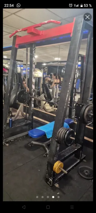 Maquinas de gimnasio