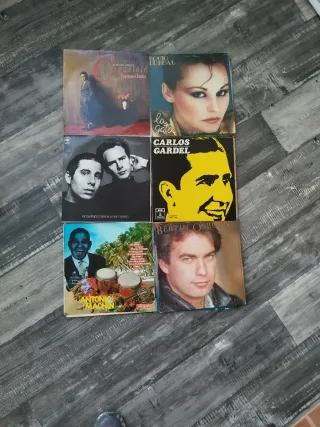 Lote 20 lp  Vinilos Pop Rock Latino más 90 pequeńo