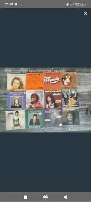 Lote 20 lp  Vinilos Pop Rock Latino más 90 pequeńo