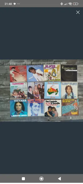 Lote 20 lp  Vinilos Pop Rock Latino más 90 pequeńo