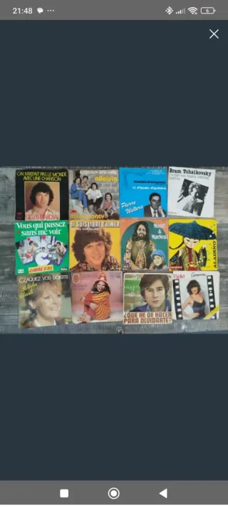 Lote 20 lp  Vinilos Pop Rock Latino más 90 pequeńo