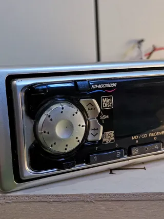 JVC KD-MX3000R MD/CD Receiver