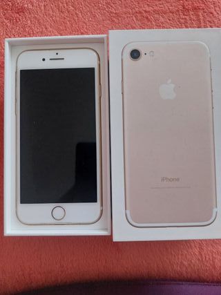 iPhone 7 32GB Rosa con caja sin cargador