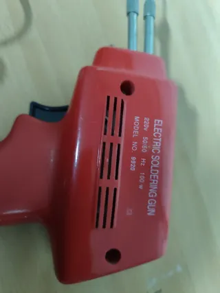 Pistola soldadora con luz 100W