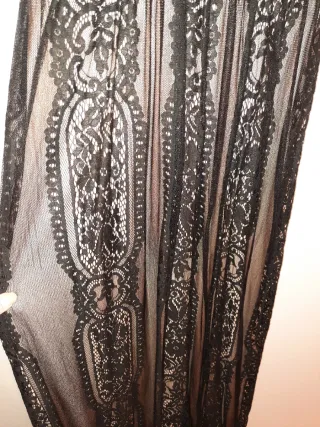 Vestido largo encaje invitada fiesta