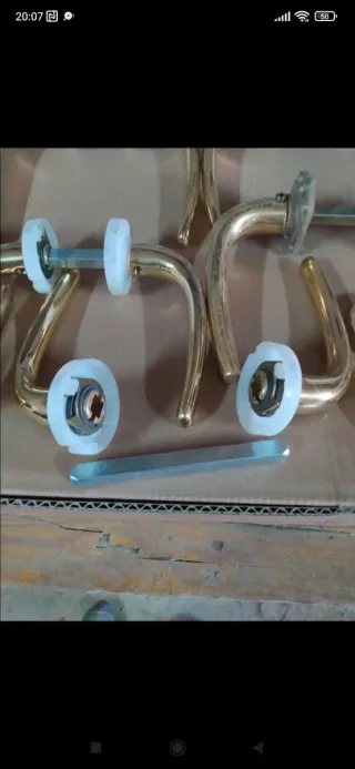 Maniglie porte interne dorate