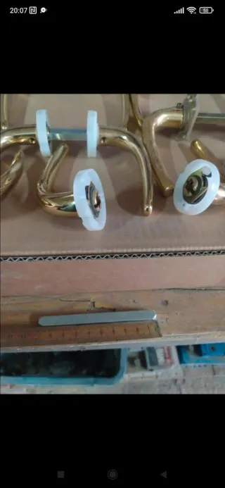Maniglie porte interne dorate
